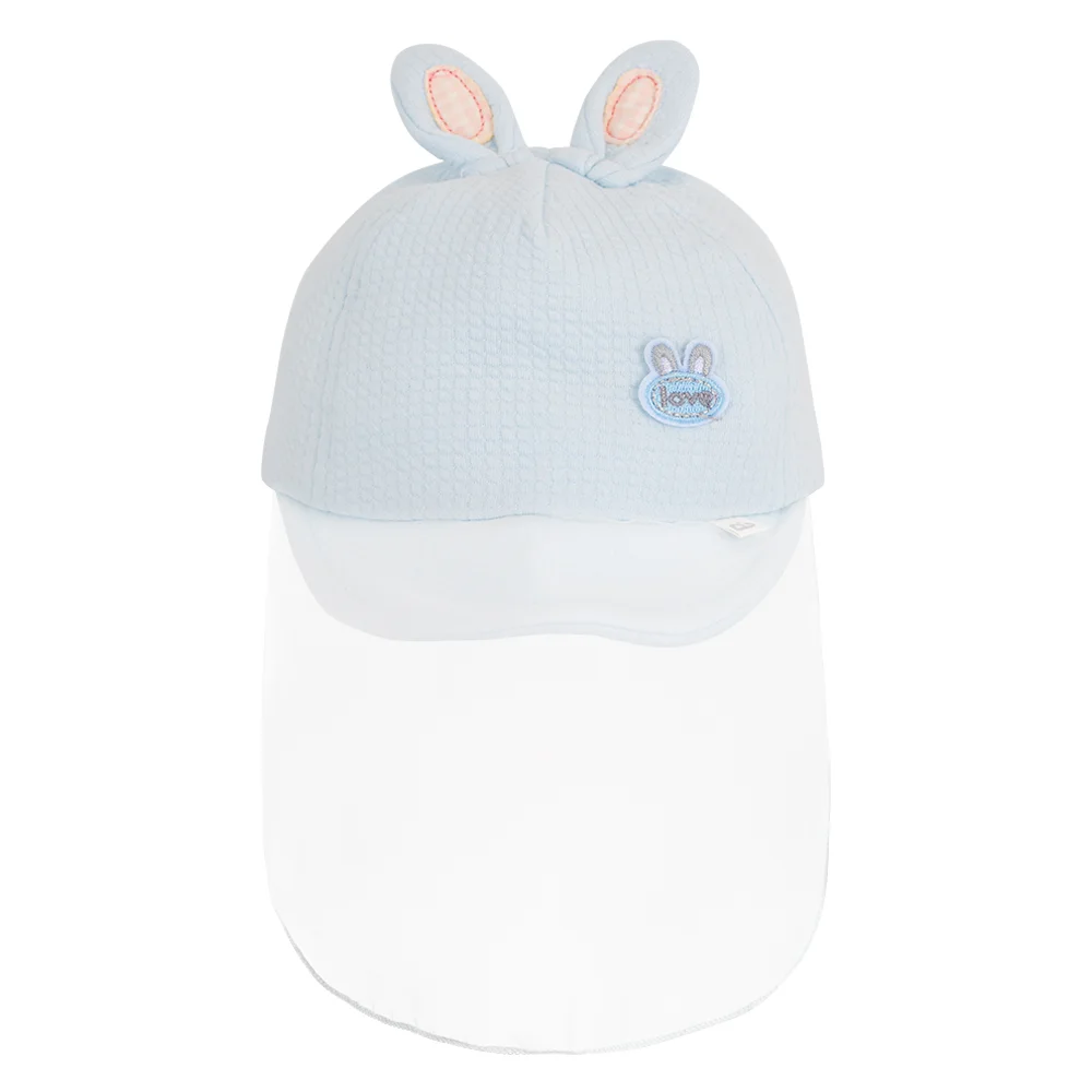 Nón lưỡi trai khăn voan bé trai Animo A2312_MN011 (44cm,Xanh)