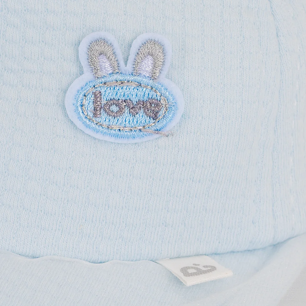 Nón lưỡi trai khăn voan bé trai Animo A2312_MN011 (44cm,Xanh)