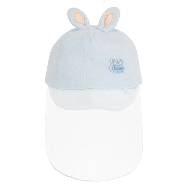 Nón lưỡi trai khăn voan bé trai Animo A2312_MN011 (44cm,Xanh)