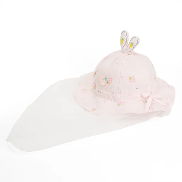 Nón vành tròn khăn voan bé gái Animo A2312_MN017 (44cm,Hồng)