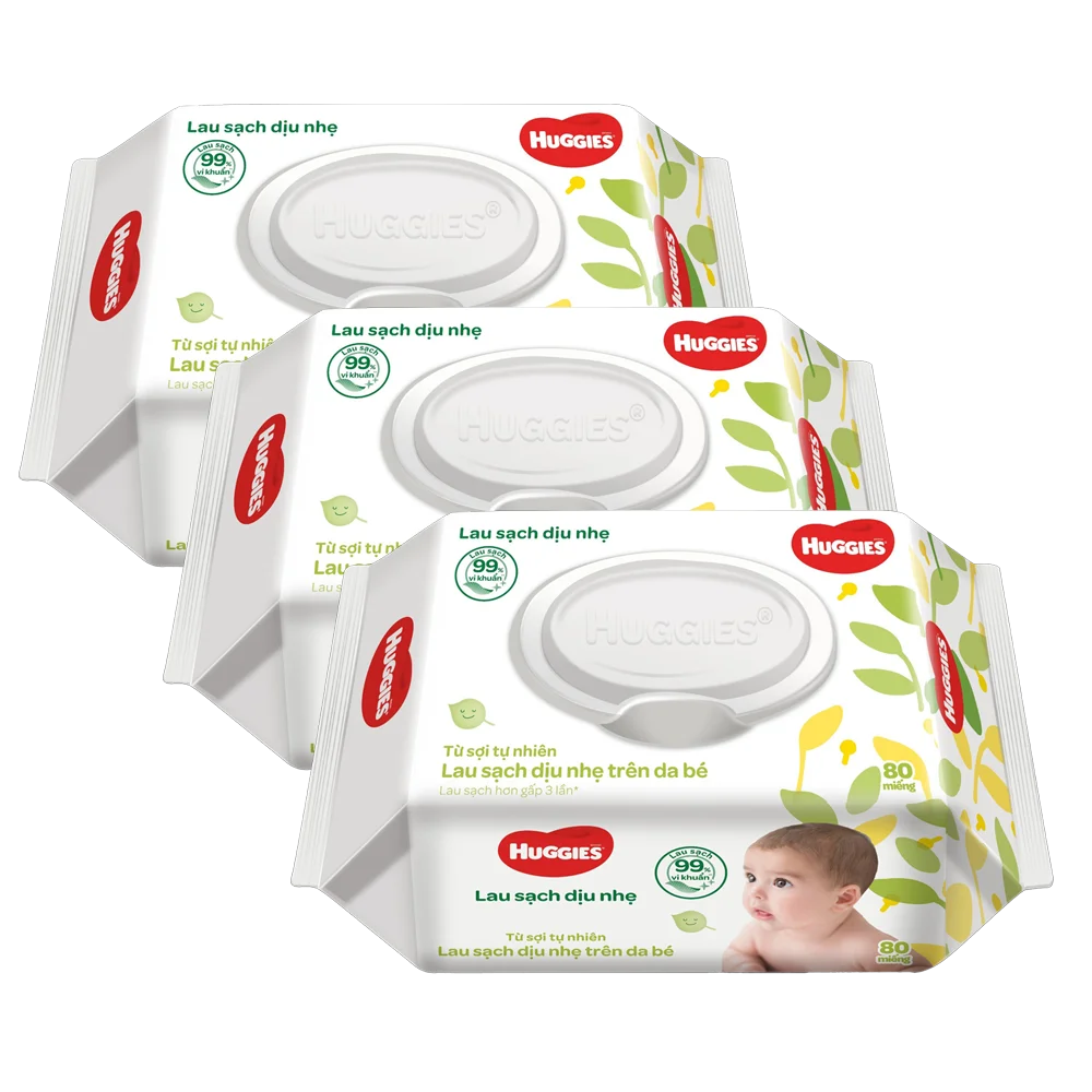 Quà tặng khi mua Bỉm tã dán Huggies Platinum Nature Made size Newborn 60 miếng (dưới 5kg)