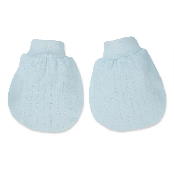 Bộ bao tay chân sơ sinh bo BA423026 (NB,Xanh ngọc)