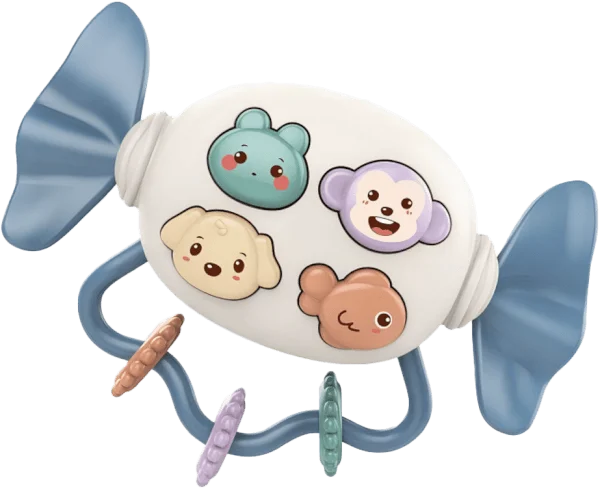 Xúc xắc hình kẹo có nhạc đèn YN438467 C402 (Xanh dương)