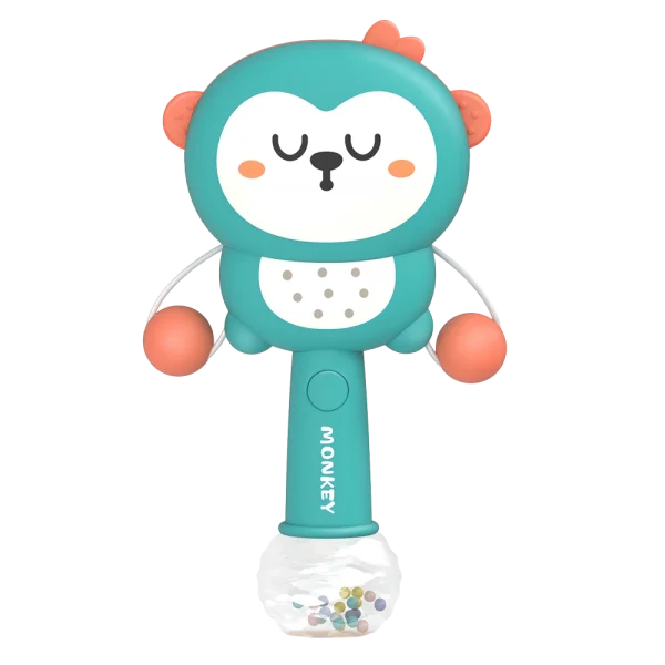 Trống lắc khỉ con có nhạc đèn YN556665 C402