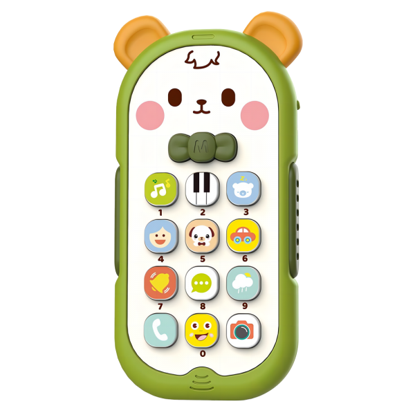 Đồ chơi điện thoại hình mặt gấu dễ thương Animo YN540351 C401