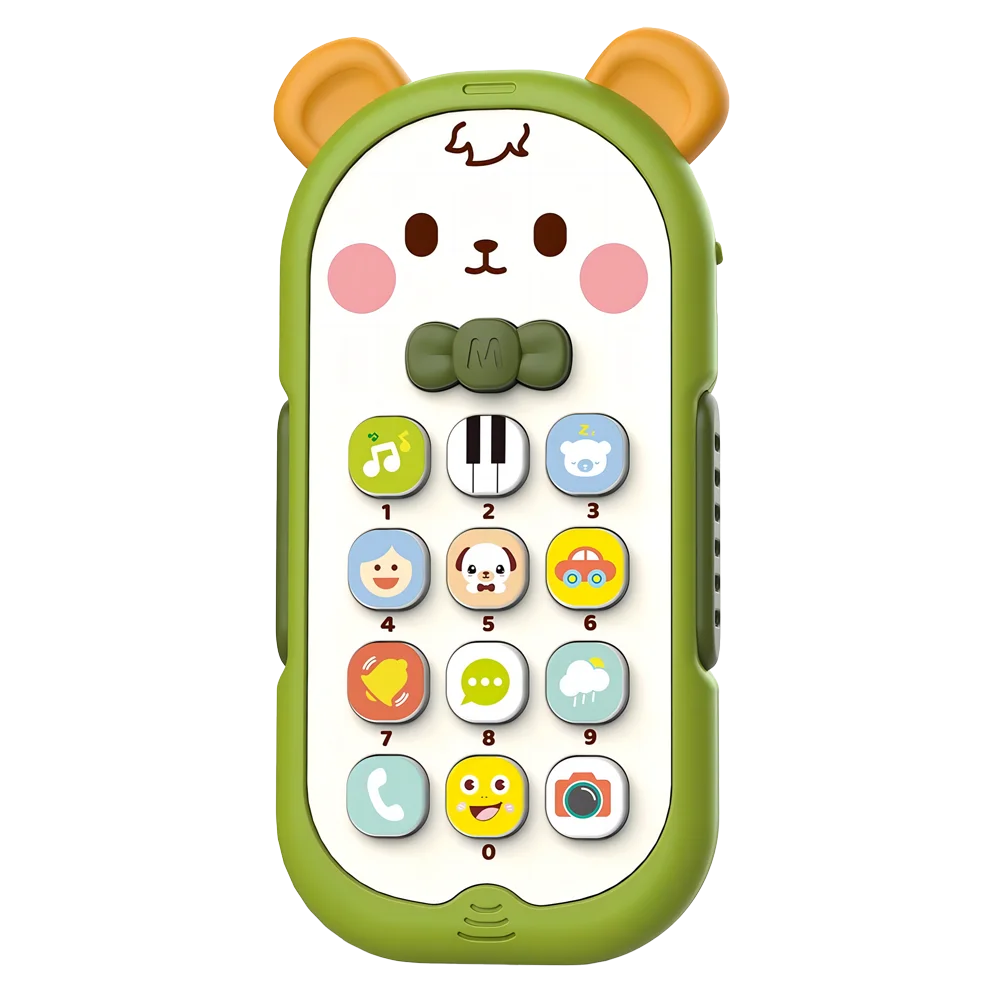 Đồ chơi điện thoại hình mặt gấu dễ thương Animo YN540351 C401