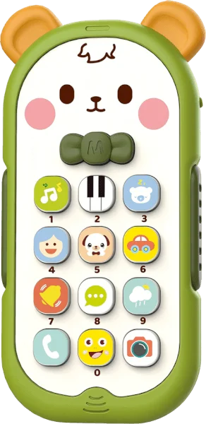 Đồ chơi điện thoại hình mặt gấu dễ thương Animo YN540351 C401