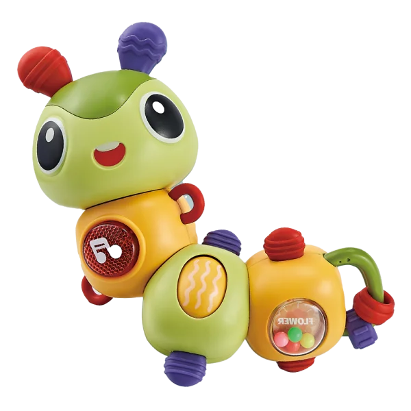 Đồ chơi vặn tay bé sâu phát nhạc đèn YN504846 C401
