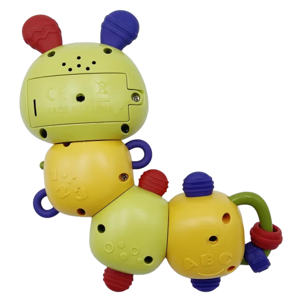 Đồ chơi vặn tay bé sâu phát nhạc đèn YN504846 C401