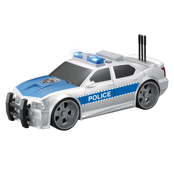 Xe cảnh sát trưởng chạy trớn có cốp đóng mở kèm âm thanh và đèn RFD341556 C401 (Xanh)