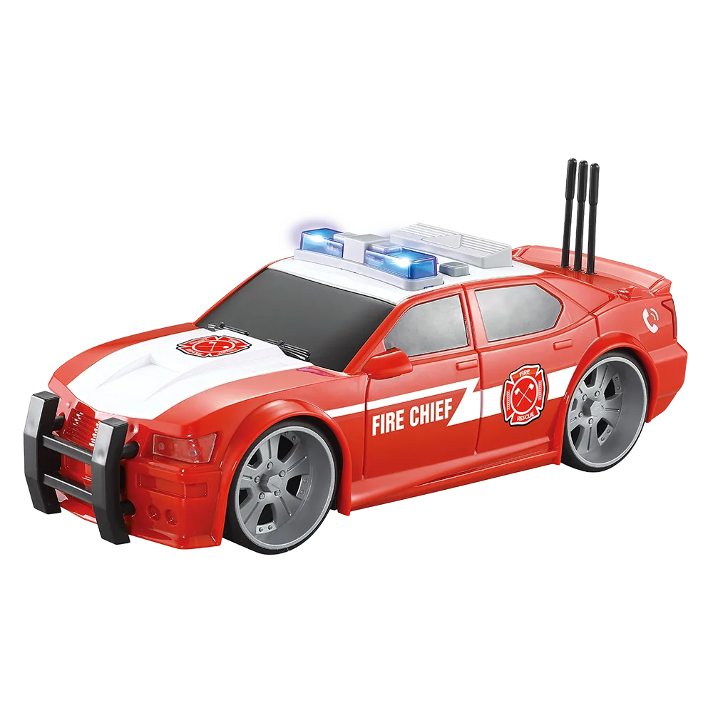 Xe cứu hỏa trưởng chạy trớn có cốp đóng mở kèm âm thanh và đèn RFD341557 C401 (Đỏ)