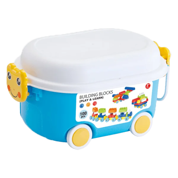 Hộp có bánh xe lắp ráp nhiều chi tiết RFD520489 C402