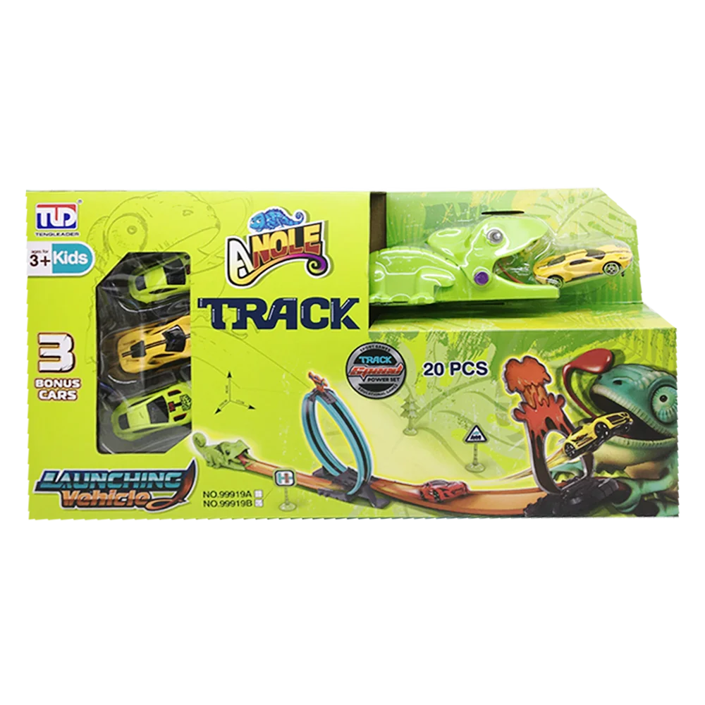 Bộ đường ray 4 nhà đua xe tài năng siêu tốc HW23180956 C402