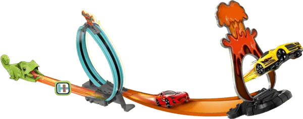 Bộ đường ray 4 nhà đua xe tài năng siêu tốc HW23180956 C402