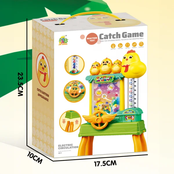 Đồ chơi bắt bóng đàn gà vui nhộn có nhạc đèn HW23150367 C402
