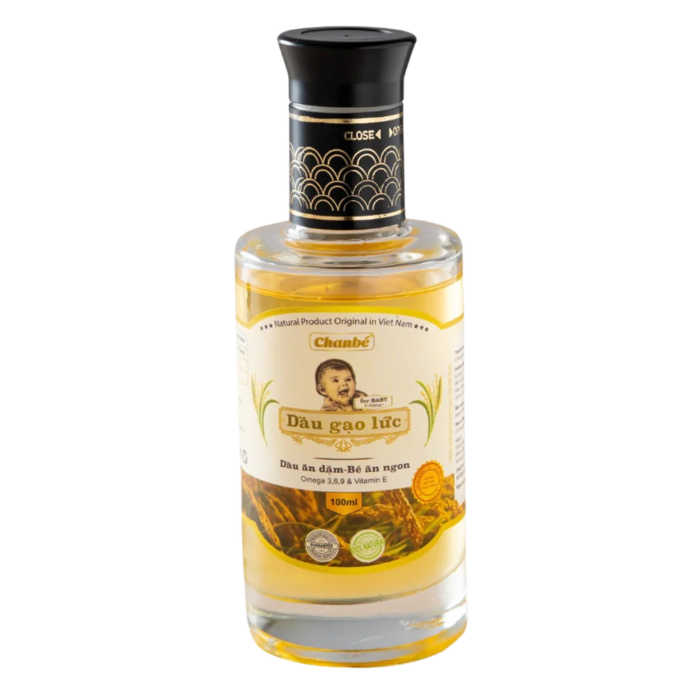 Dầu gạo lức ăn dặm cho bé Chan Bé (Giao mẫu ngẫu nhiên)