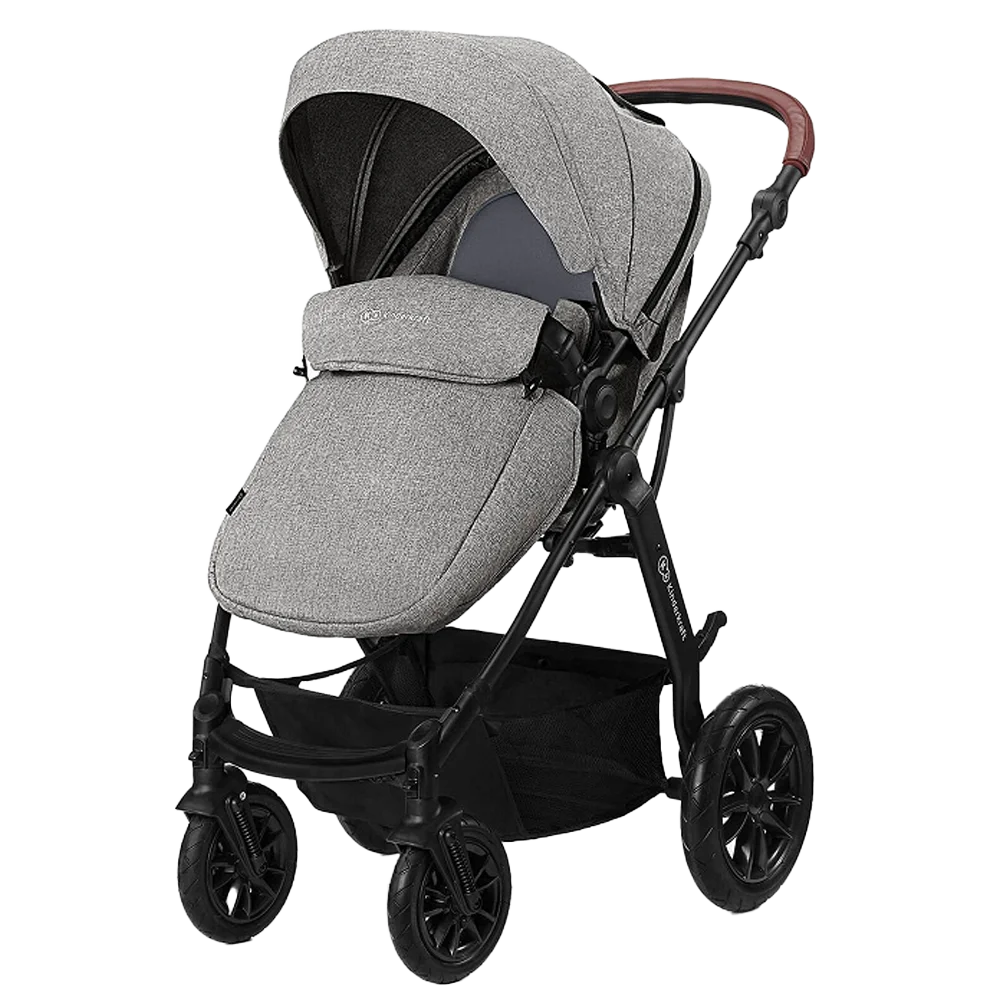 Bộ xe đẩy cho bé Kinderkraft XMOOV3IN1 (Màu ghi)