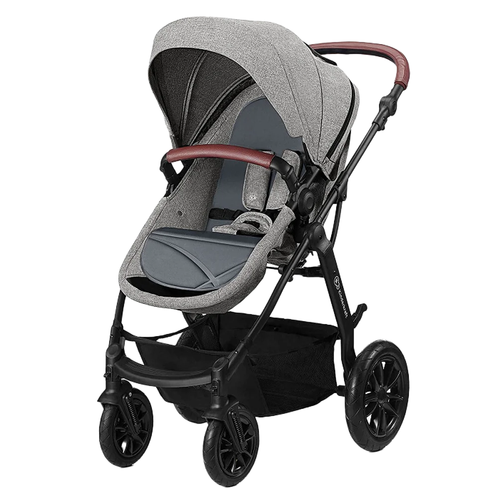 Bộ xe đẩy cho bé Kinderkraft XMOOV3IN1 (Màu ghi)