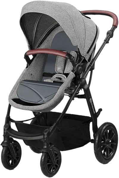 Bộ xe đẩy cho bé Kinderkraft XMOOV3IN1 (Màu ghi)