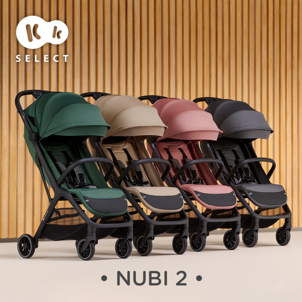 Xe đẩy cho bé Kinderkraft NUBI 2 (Màu xám)