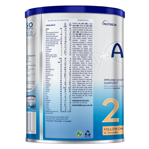 Aptamil Profutura Cesarbiotik 2 800g (12-24 tháng)