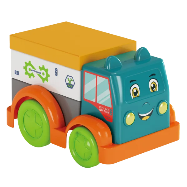 Đồ chơi khối xếp hình xe có âm thanh sinh động CY586594 C402