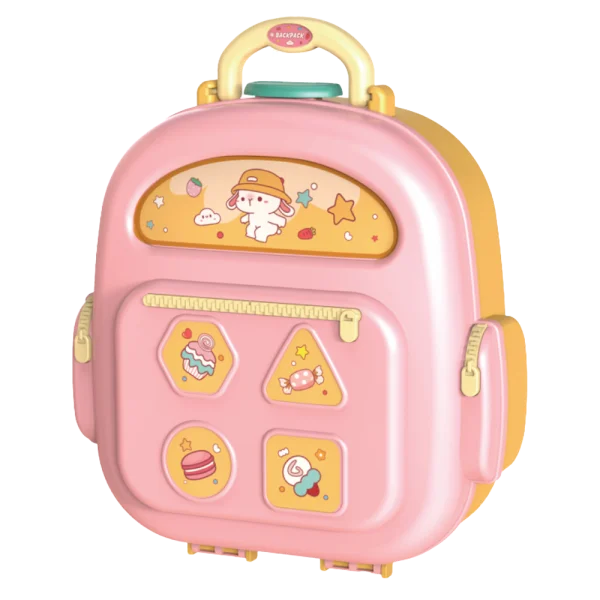 Balo nhập vai nhà bếp có hiệu ứng đèn và vòi nước CY595404 C402 (Hồng)