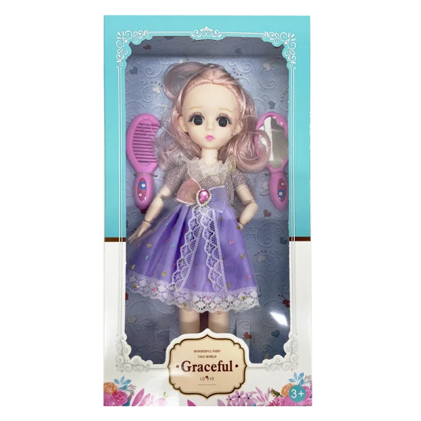 Búp bê công chúa mộng mơ kèm phụ kiện tóc CY598472 C402