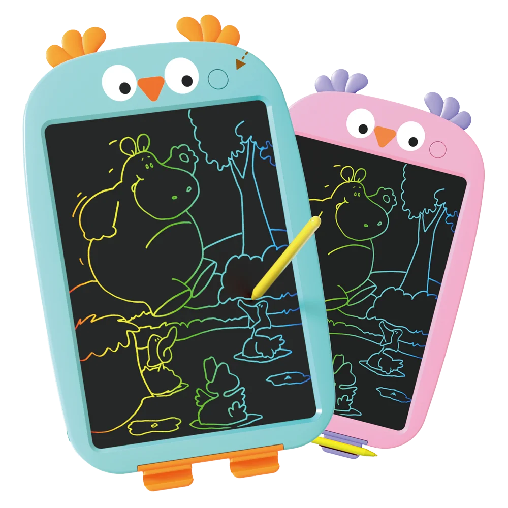 Bảng vẽ điện tử hình cú cho bé CY553503 C402 (Xanh)