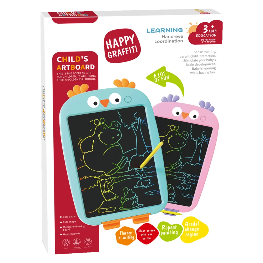 Bảng vẽ điện tử hình cú cho bé CY553503 C402 (Xanh)