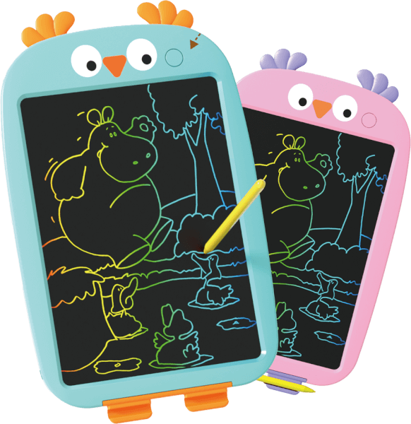 Bảng vẽ điện tử hình cú cho bé CY553503 C402 (Xanh)