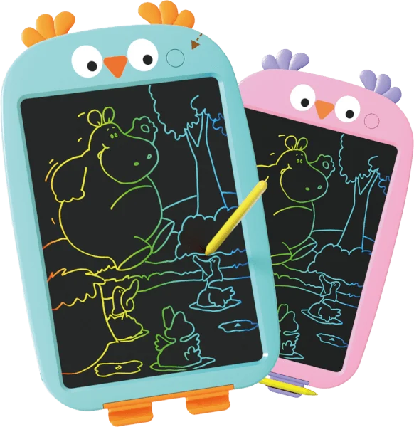 Bảng vẽ điện tử hình cú cho bé CY553503 C402 (Xanh)