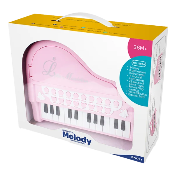 Đàn piano cao cấp đa chức năng kèm micro CY134588 C402 (Hồng)