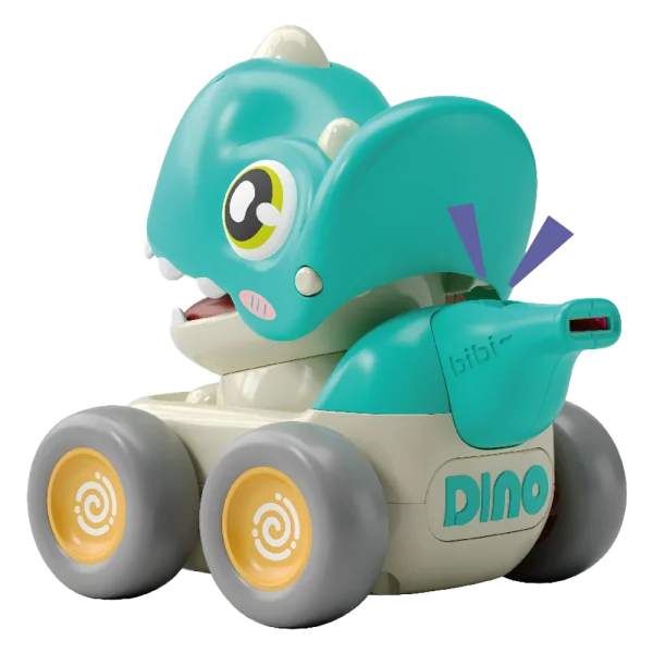 Bộ 2 xe ô tô khủng long chạy đà siêu ngầu có còi xe CY522513 C401