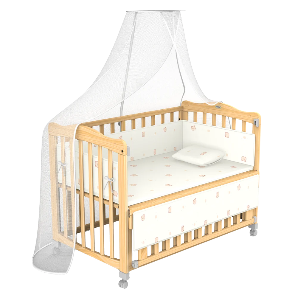 Nôi Cũi Giường gỗ đa năng Autoru C3