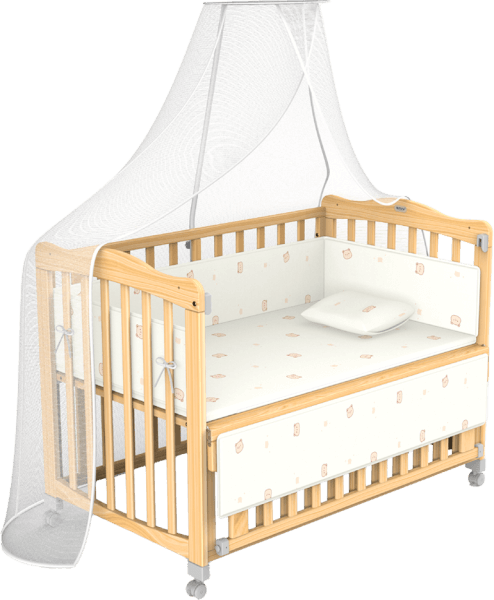 Nôi Cũi Giường gỗ đa năng Autoru C3