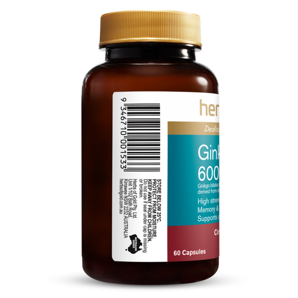 Thực phẩm bảo vệ sức khoẻ Herbs of Gold Ginkgo Biloba 6000