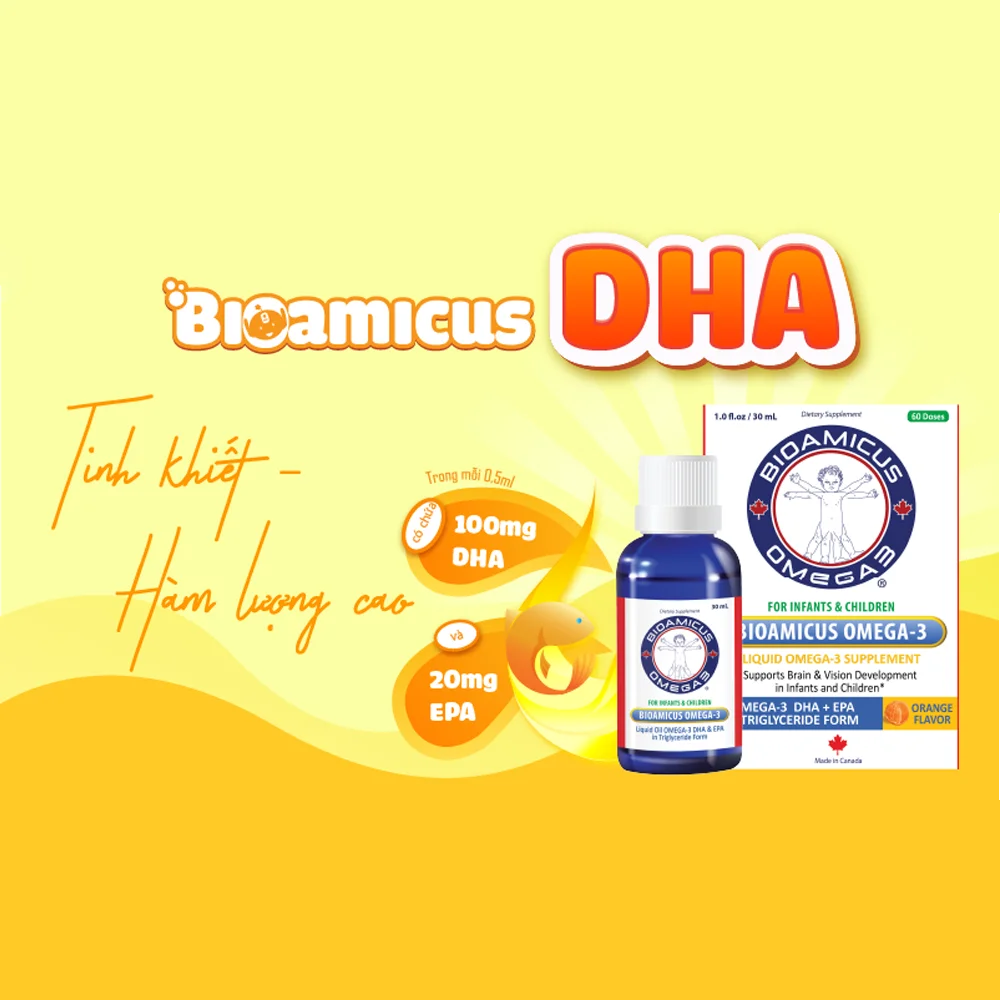 Thực phẩm bảo vệ sức khỏe BioAmicus Omega-3