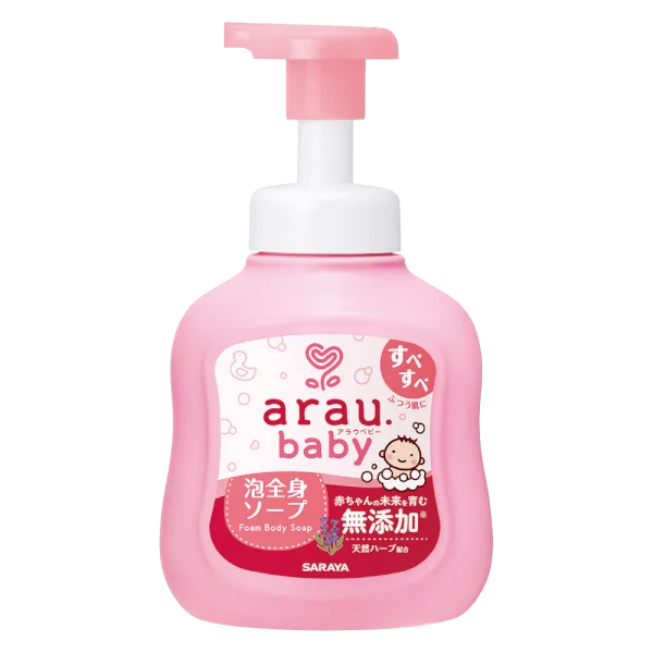 Bọt tắm gội thảo mộc Arau Baby - chai 450ml