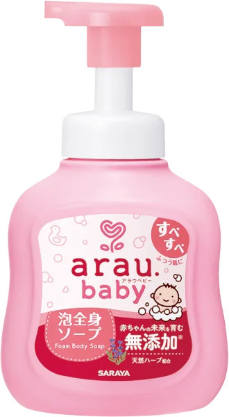 Bọt tắm gội thảo mộc Arau Baby - chai 450ml