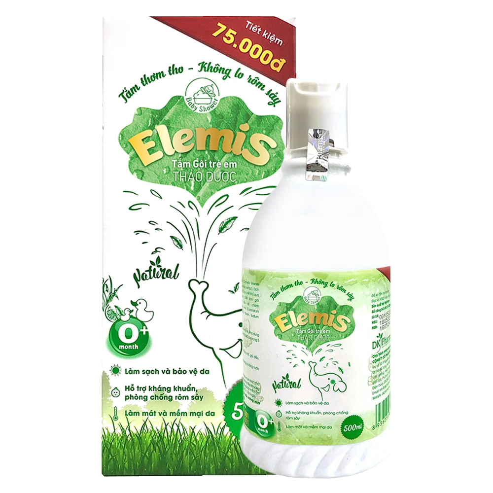 Tắm gội thảo dược Elemis 500ml