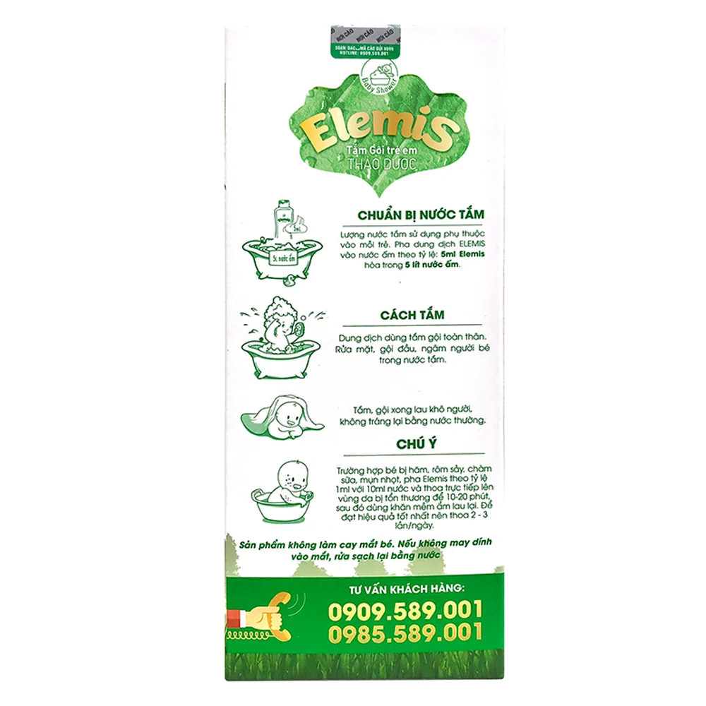 Tắm gội thảo dược Elemis 500ml