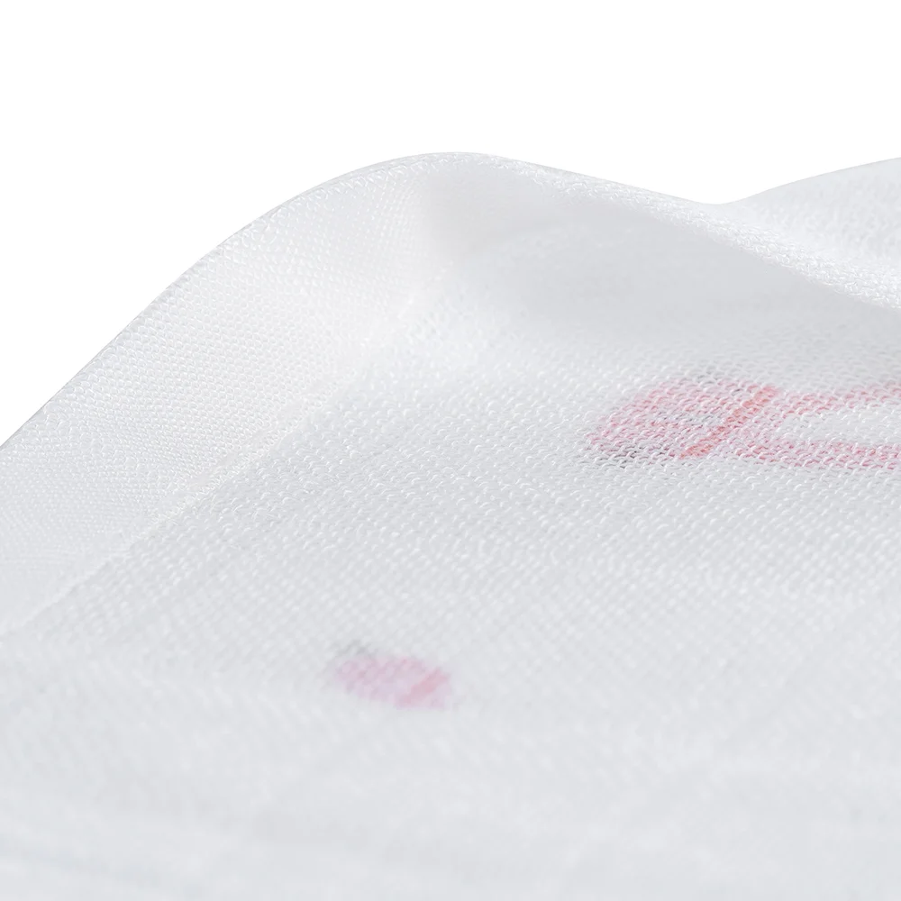 Khăn gạc sợi tre in hình Thỏ con Animo HM9X (25x25cm,5 cái)