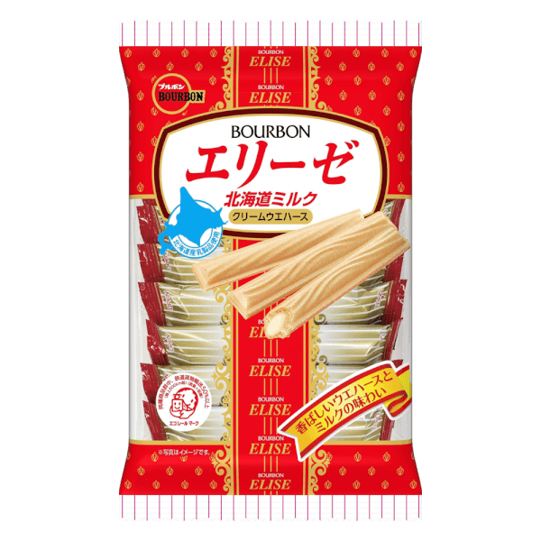 Bánh Bourbon quế Elise vị sữa Hokkaido