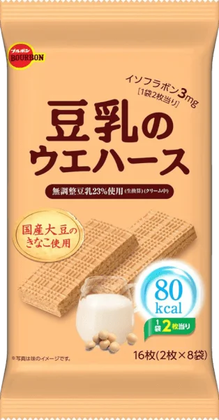 Bánh Xốp Sữa Đậu Nành Bourbon