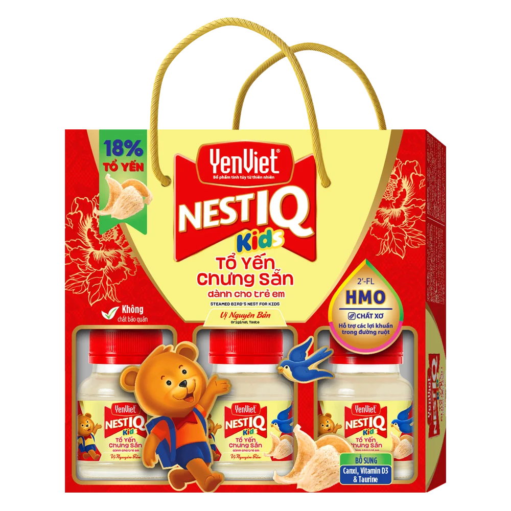 Tổ Yến Chưng Sẵn Dành Cho Trẻ Em YenViet NestIQ