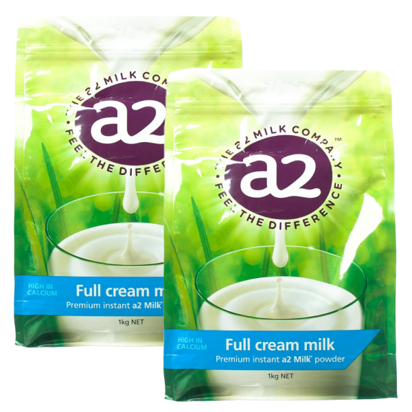 Combo 2 Sữa A2 full cream milk (sữa bột nguyên kem)