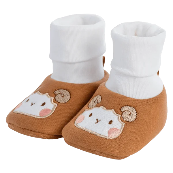 Giày sơ sinh cao cổ Animo A2404_MN002 (9-11,Vàng)