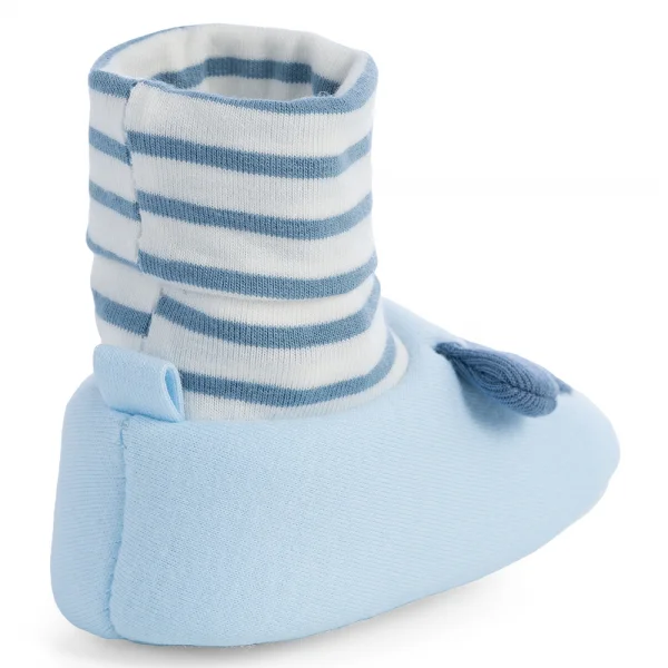 Giày sơ sinh cao cổ Animo A2404_MN004 (9-11,Xanh)
