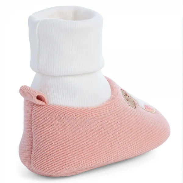 Combo 2 Giày sơ sinh cao cổ Animo A2404_MN003 (10,Hồng)